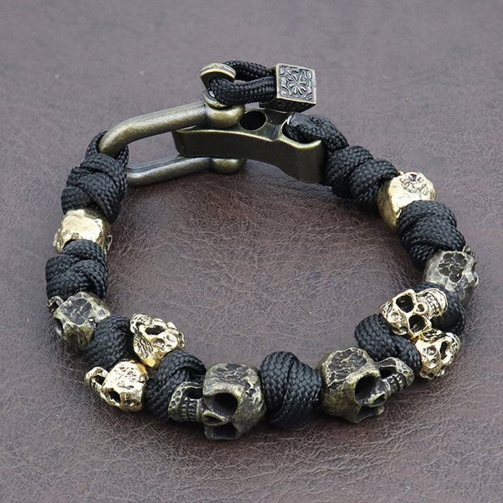 AURA | GOTHIC SKULL BRACELET