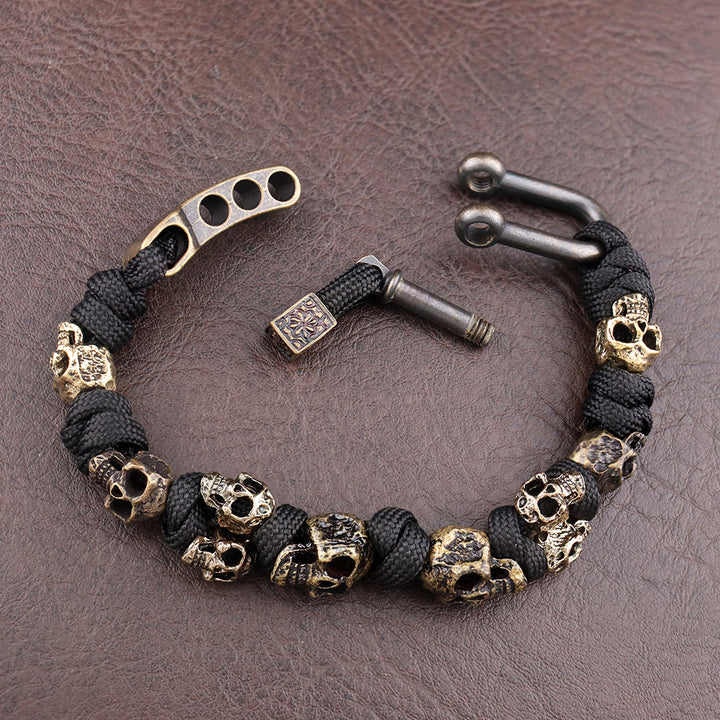 AURA | GOTHIC SKULL BRACELET