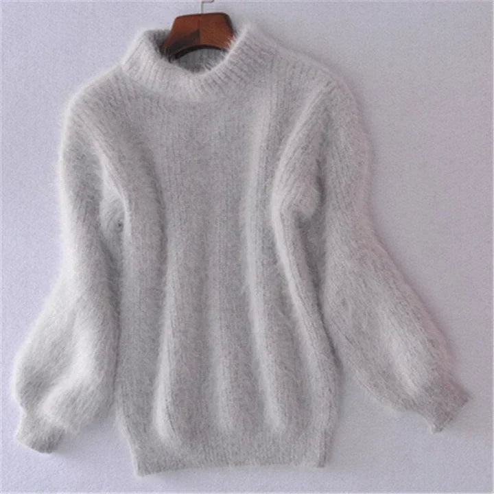 FREYA | ANGORA KNIT SWEATER