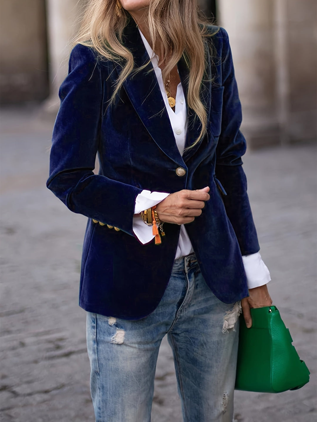 CHLOE | TIMELESS VELVET BLAZER