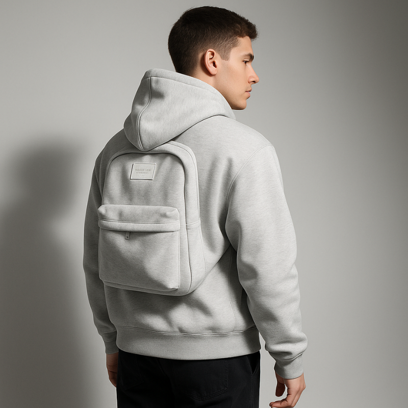 ALLAN | MEN’S 2-IN-1 HOODIE WITH STORAGE