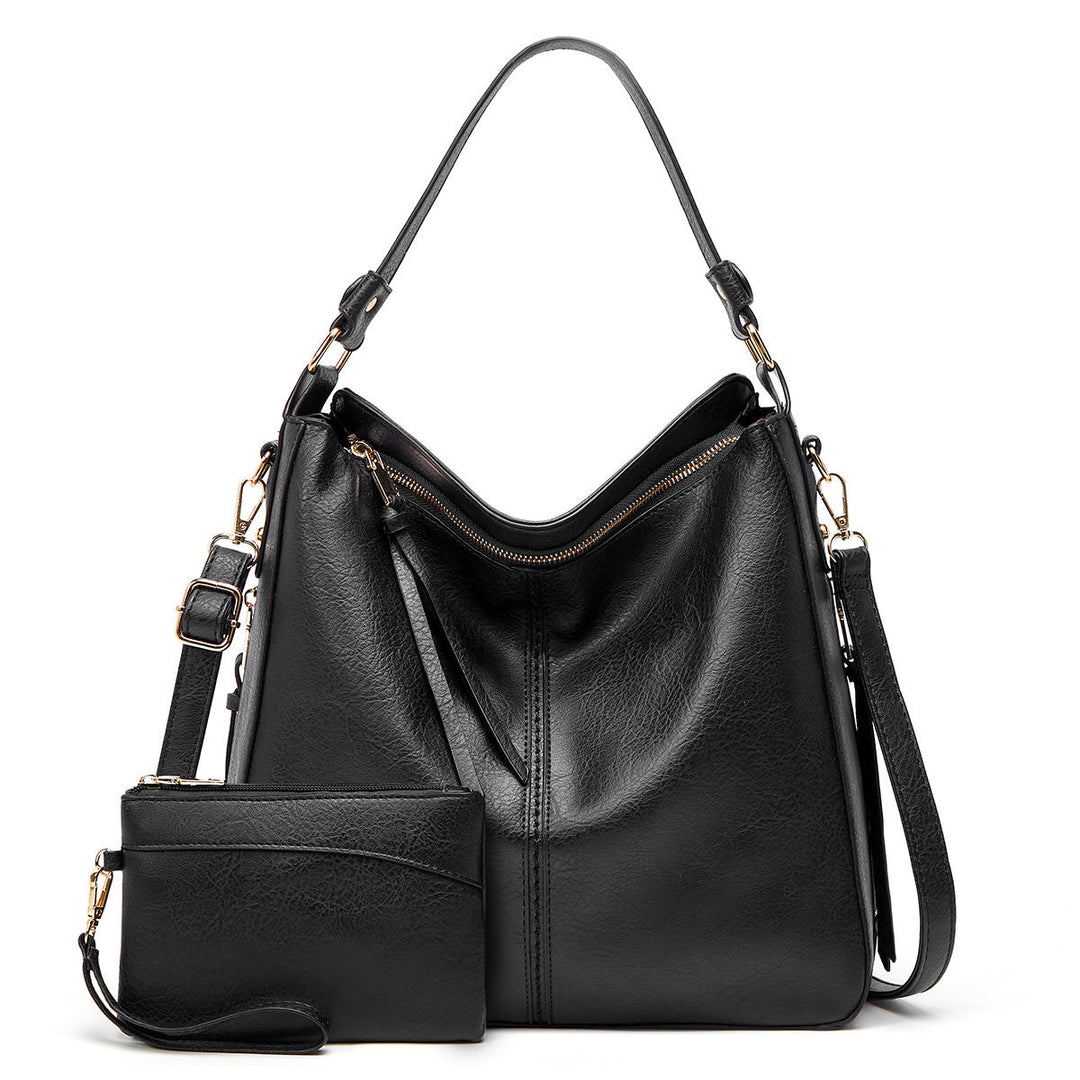 BROOKLY | LUXURY LEATHER HOBO HANDBAG