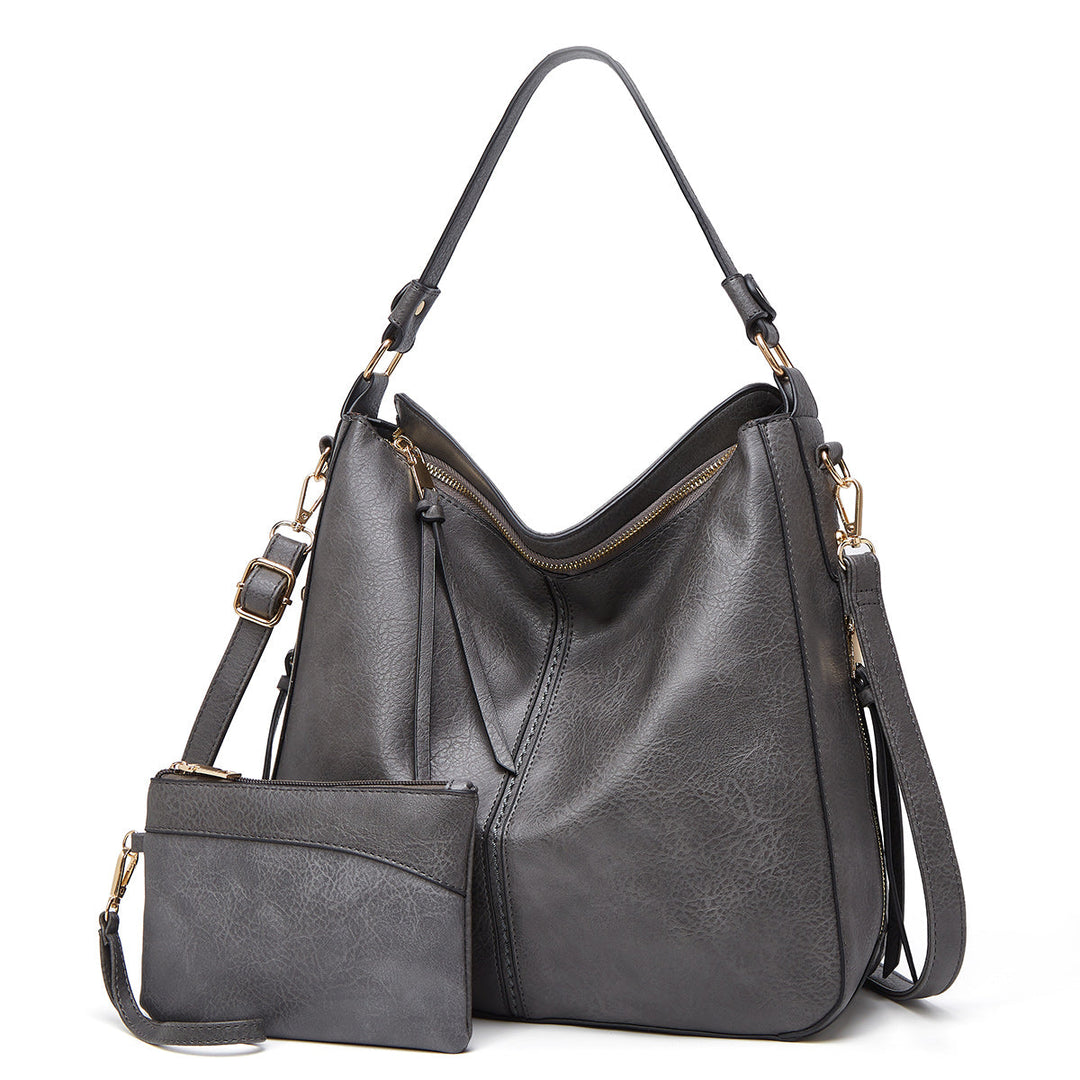 BROOKLY | LUXURY LEATHER HOBO HANDBAG