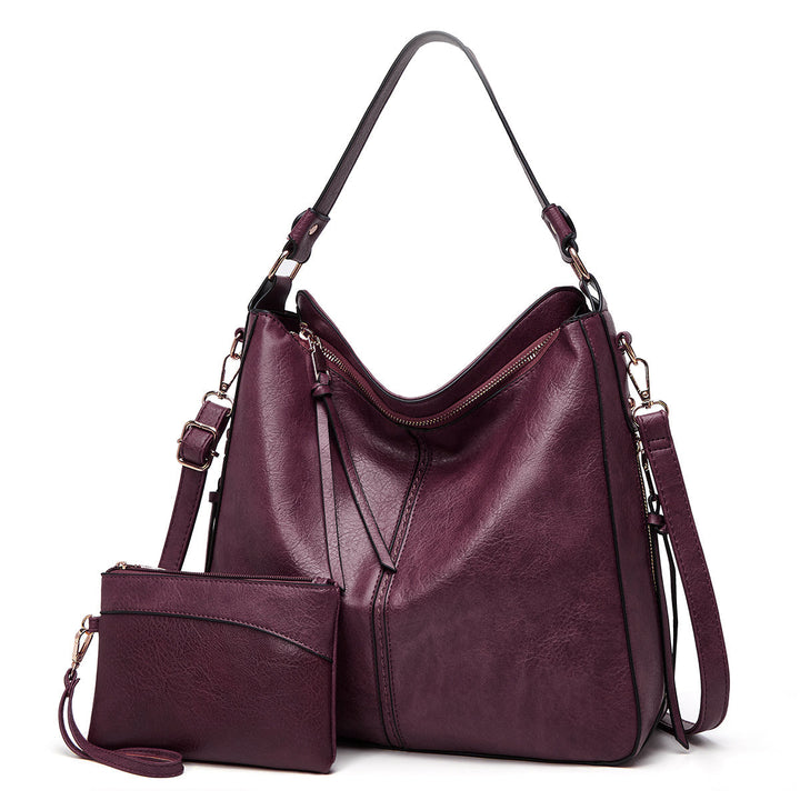 BROOKLY | LUXURY LEATHER HOBO HANDBAG