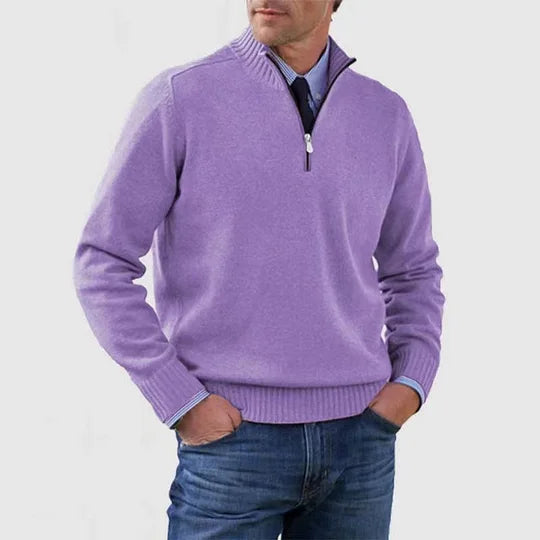 EDWARD | HALF-ZIP SWEATER
