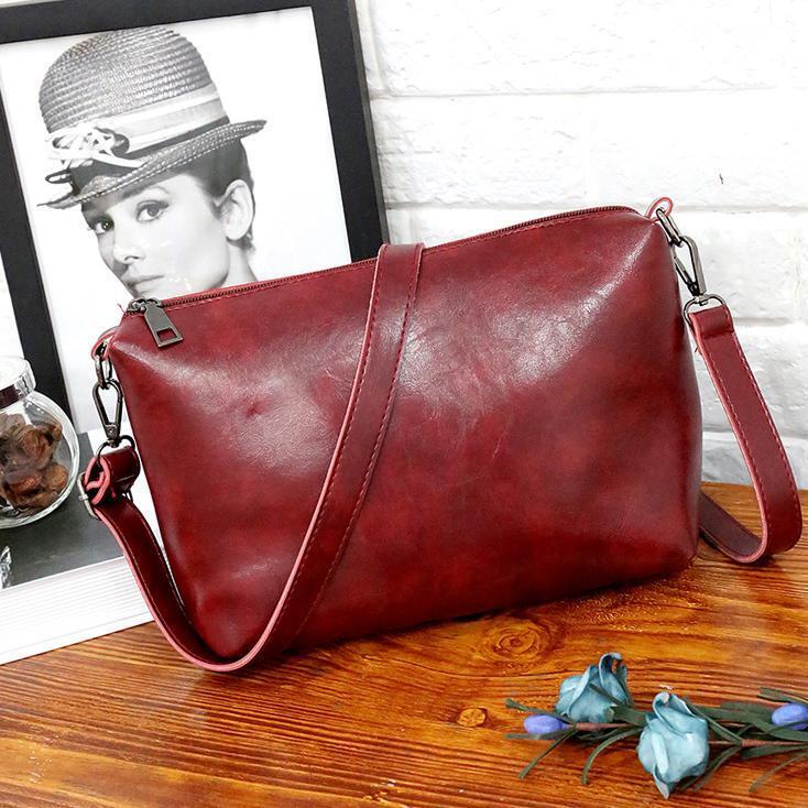 SHELLY | RETRO FOUR-PIECE VEGAN LEATHER BAG SET