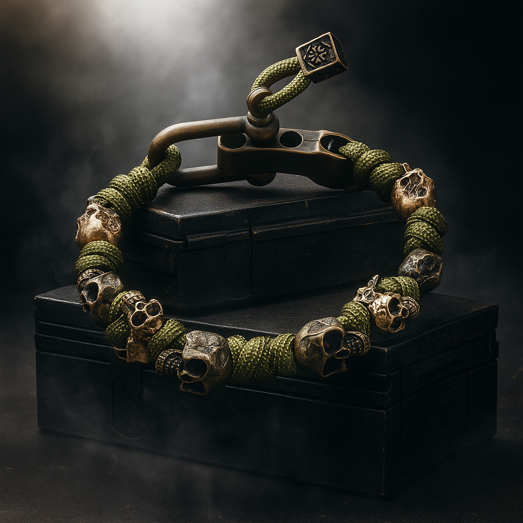 AURA | GOTHIC SKULL BRACELET