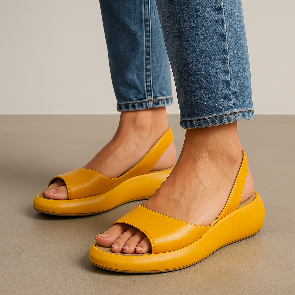 EVIE | MINIMALIST SLINGBACK SANDALS