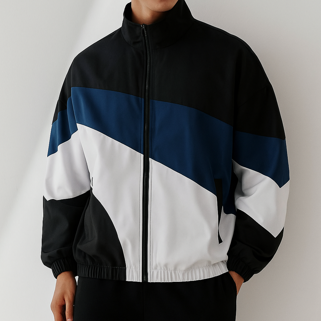 XAVIER | MEN’S COLOUR-BLOCK WINDBREAKER