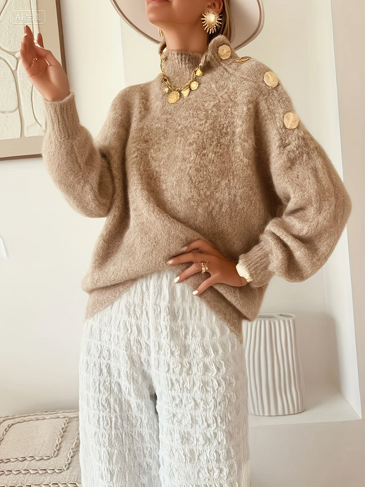 JOYLYN | WOMEN’S KNIT BUTTONED SWEATER