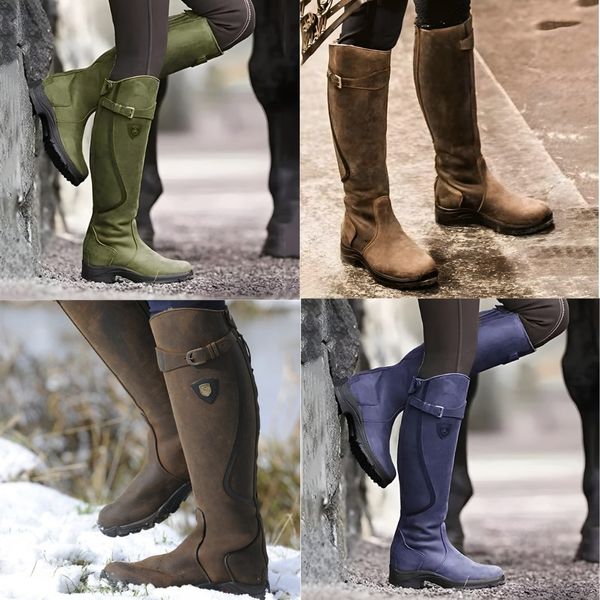 SAMANTHA | WOMEN’S LEATHER RIDING BOOTS