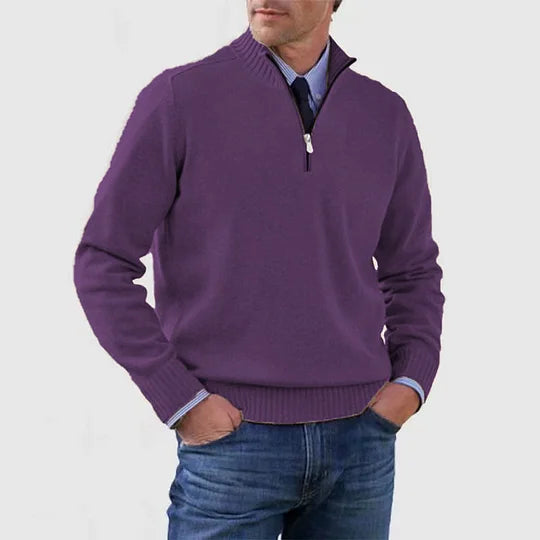 EDWARD | HALF-ZIP SWEATER