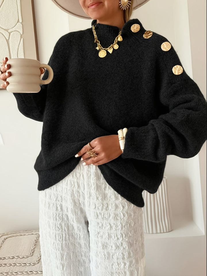 JOYLYN | WOMEN’S KNIT BUTTONED SWEATER