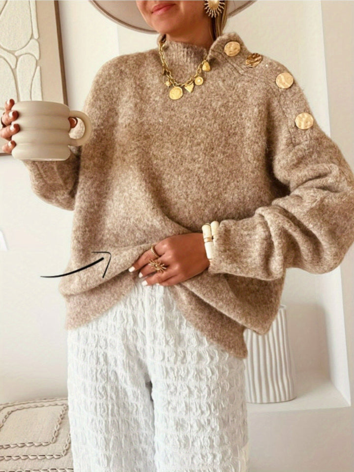 JOYLYN | WOMEN’S KNIT BUTTONED SWEATER