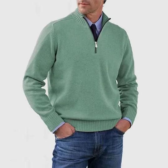 EDWARD | HALF-ZIP SWEATER