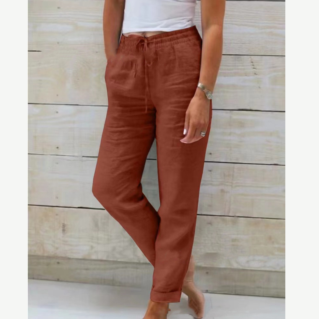 LEA | RELAXED TAPERED TROUSERS