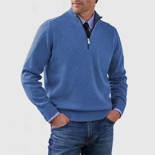 EDWARD | HALF-ZIP SWEATER