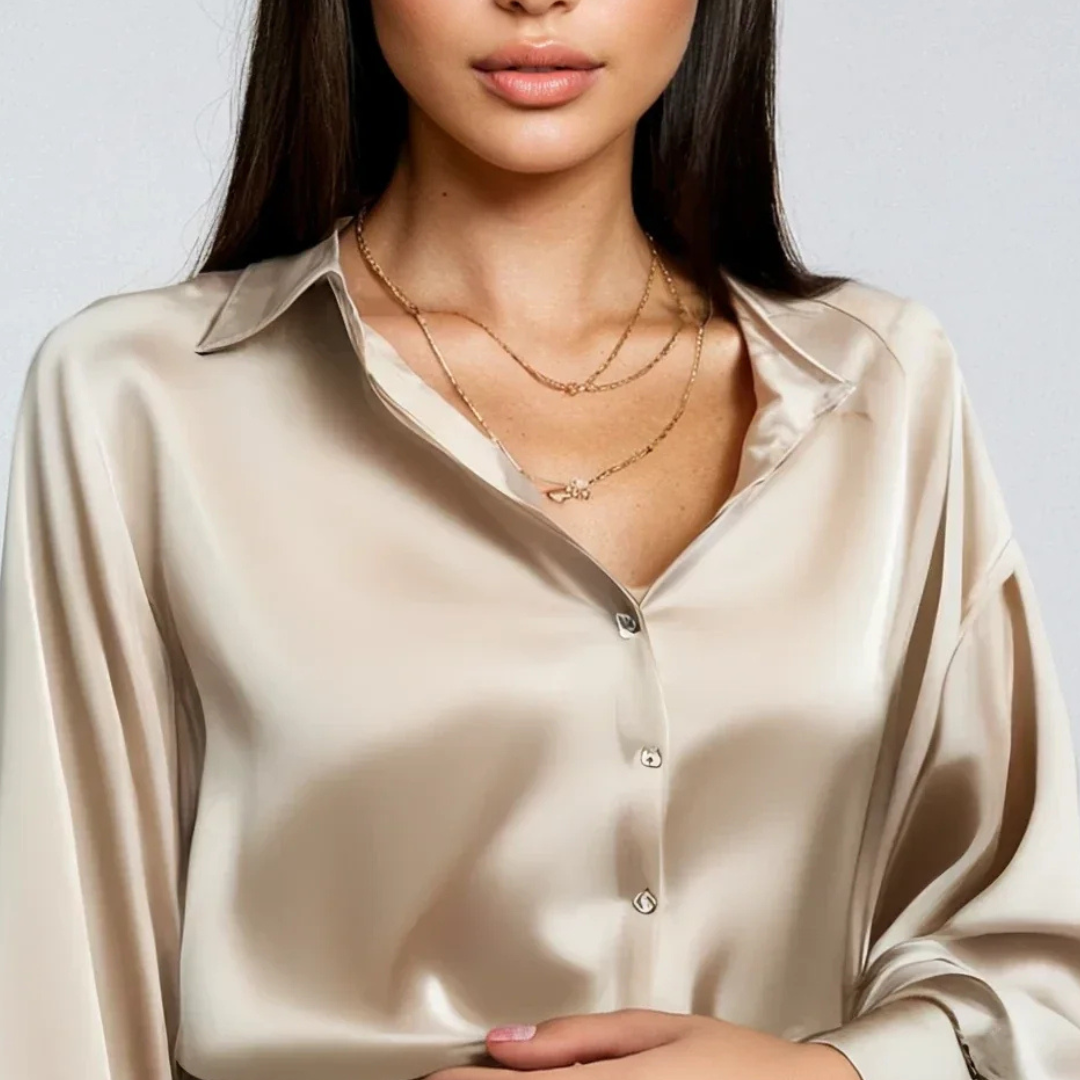 GIANNA | SATIN BLOUSE