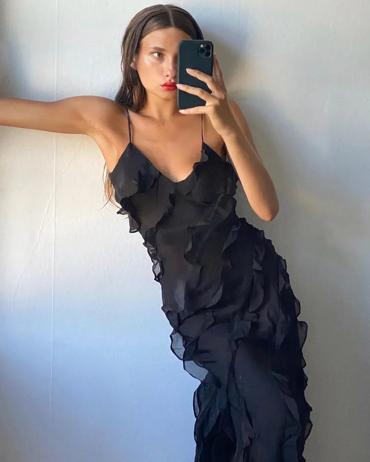 DARLA | OFF-SHOULDER MAXI DRESS