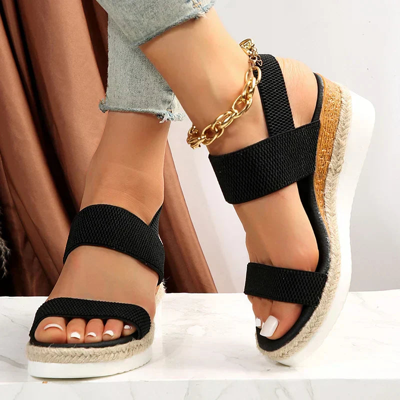 REESE | ORTHOPEDIC PLATFORM SANDALS