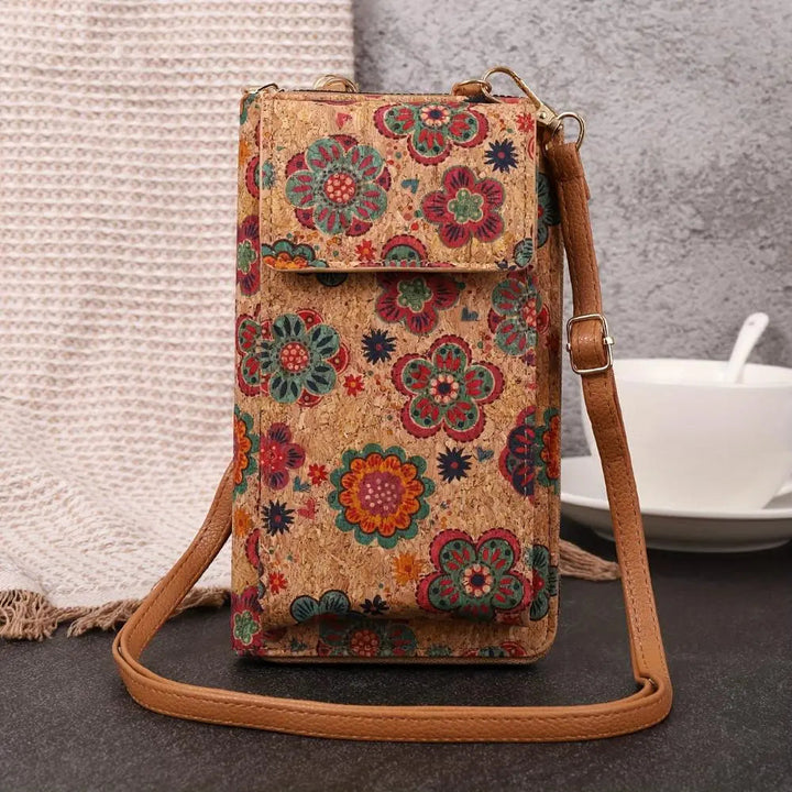 JUDITH | BOHO FLORAL CROSSBODY WALLET & PHONE PURSE