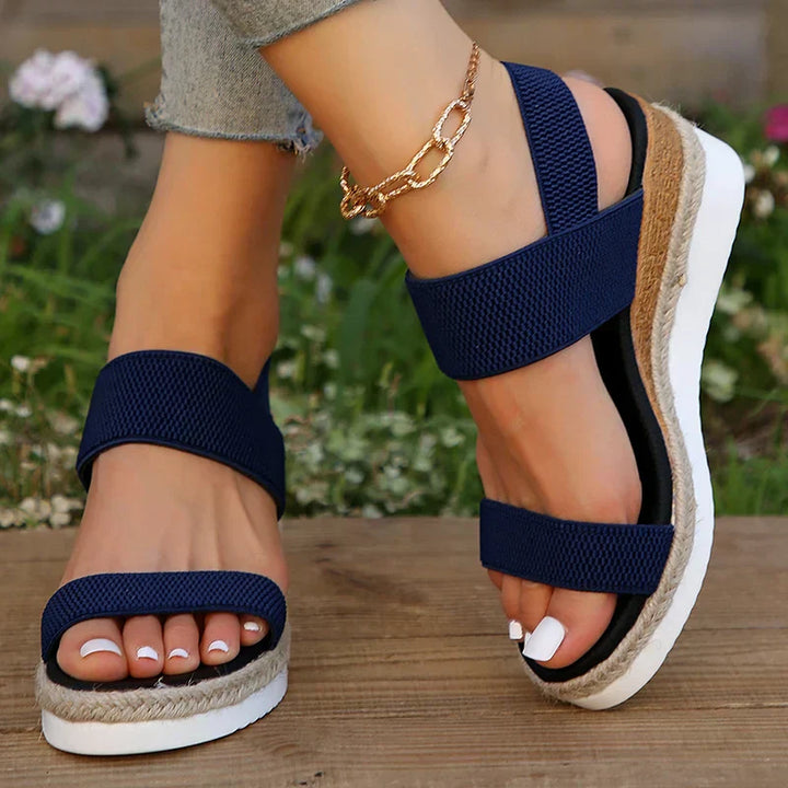 REESE | ORTHOPEDIC PLATFORM SANDALS