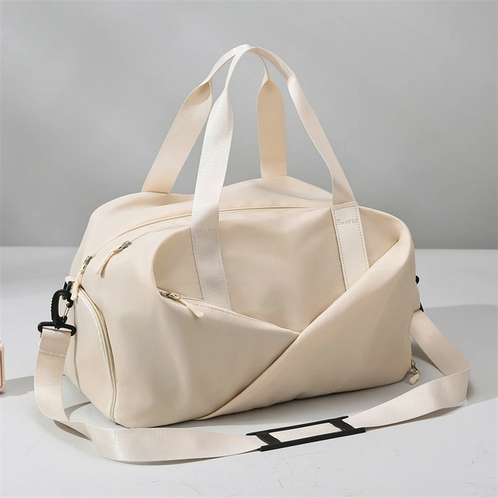 PAULEEN | WOMEN’S WATER-RESISTANT OXFORD GYM BAG