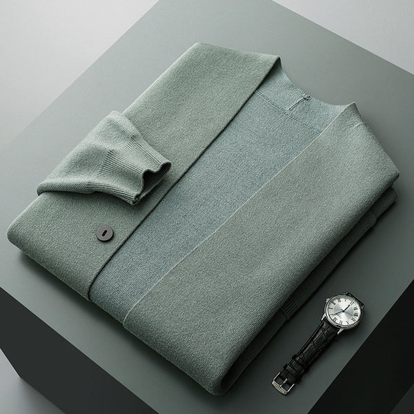 WILLIAM | MEN’S MERINO WOOL-BLEND CARDIGAN