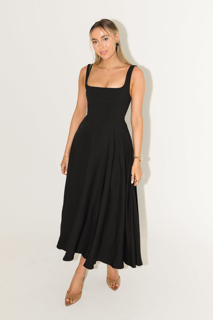 DENISE | ELEGANT BODYCON SUMMER MAXI DRESS