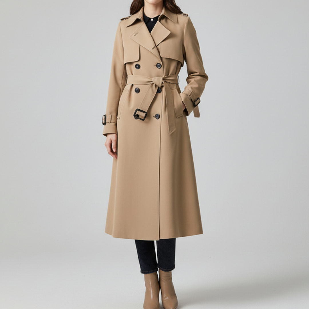 MIRA | WOMEN’S DOUBLE-BREASTED TRENCH COAT