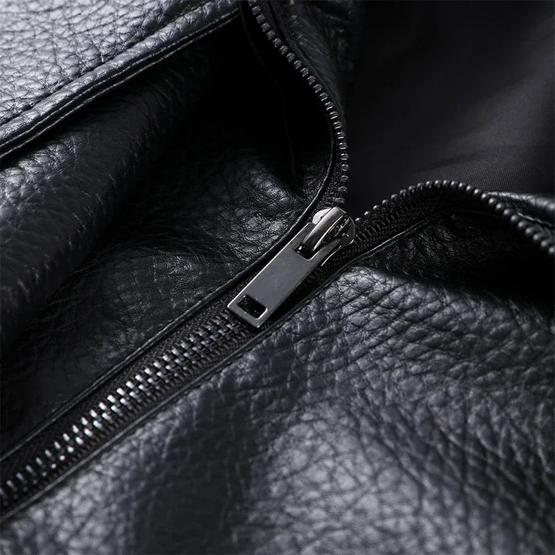 BRIANNA | WOMEN’S FAUX LEATHER OVERSIZED JACKET