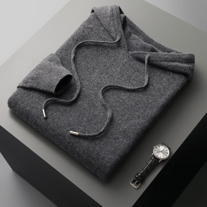 JACOB | MEN’S MERINO WOOL HOODIE