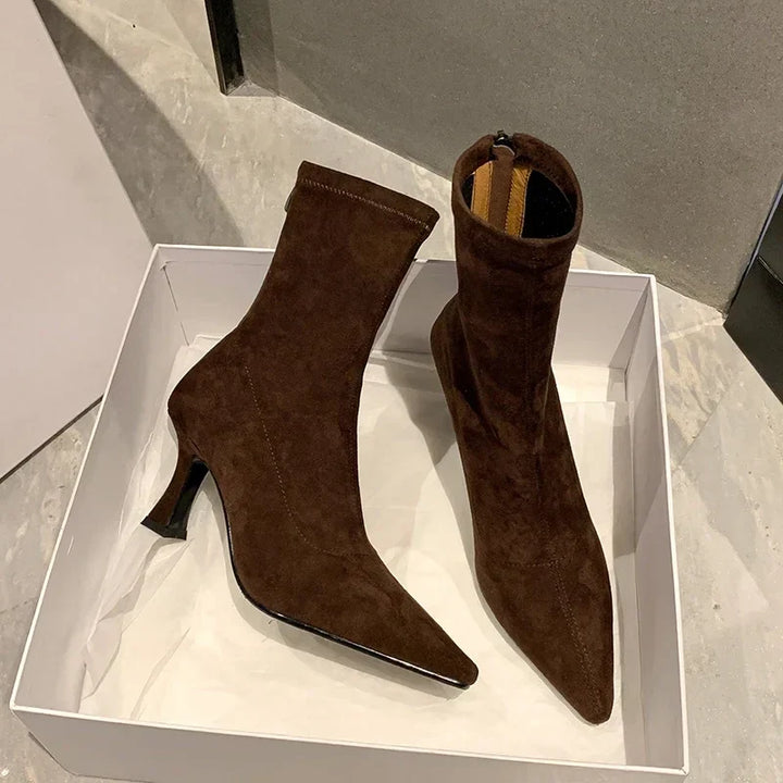 JAMS | WOMEN’S ECO SUEDE HEEL BOOTS