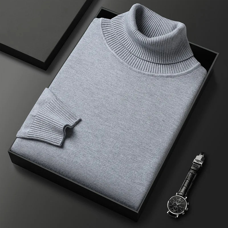 ELLIS | MEN’S CASHMERE-BLEND TURTLENECK