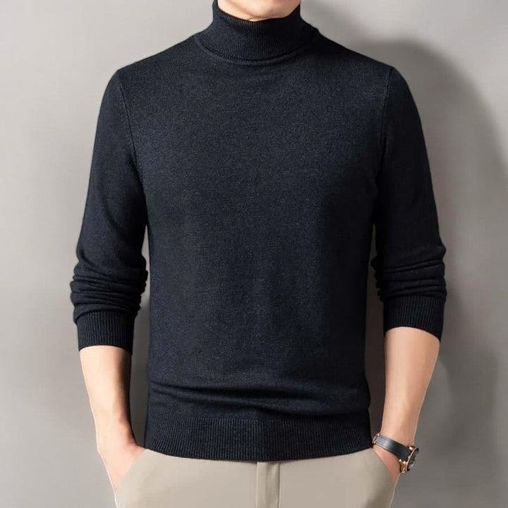 ELLIS | MEN’S CASHMERE-BLEND TURTLENECK