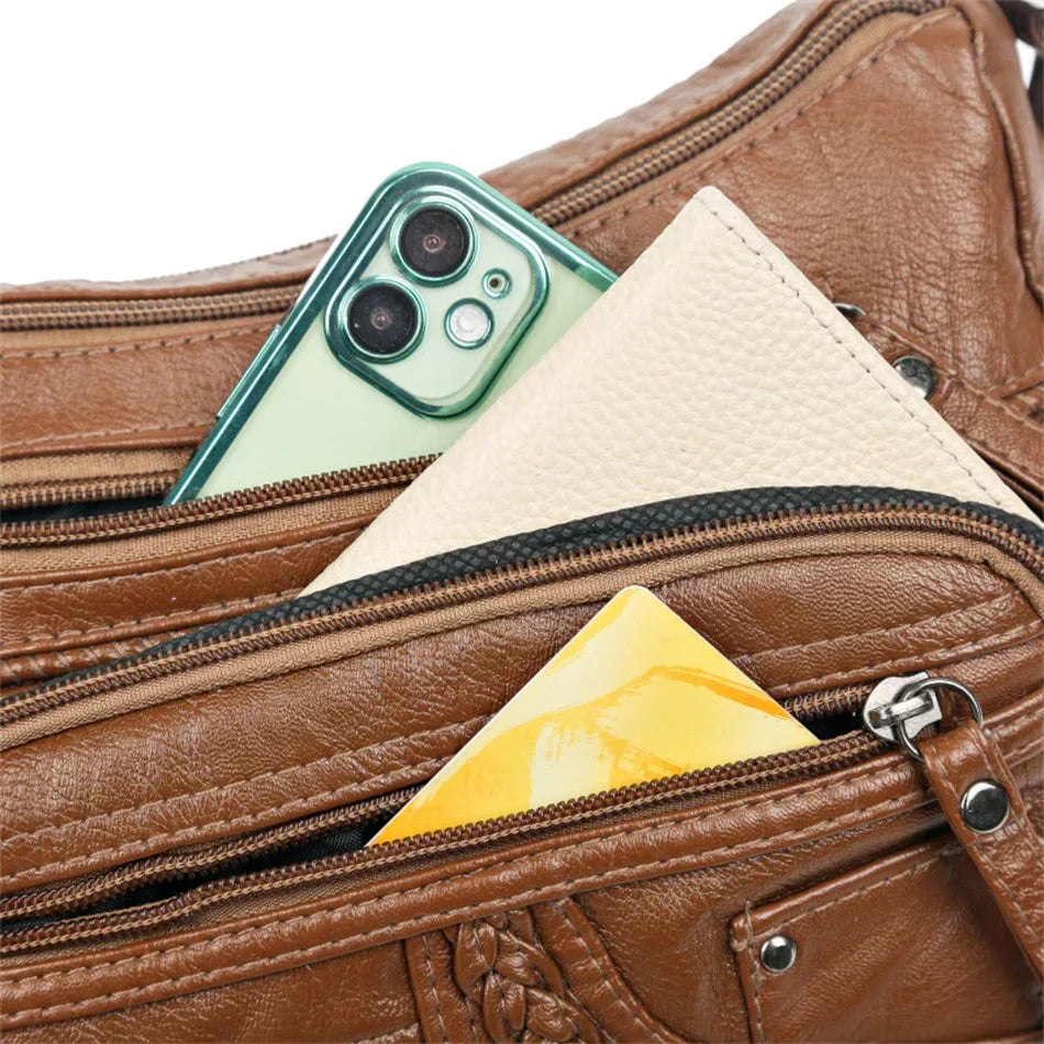 LYNNE | TIMELESS MULTI-LAYER CROSSBODY BAG