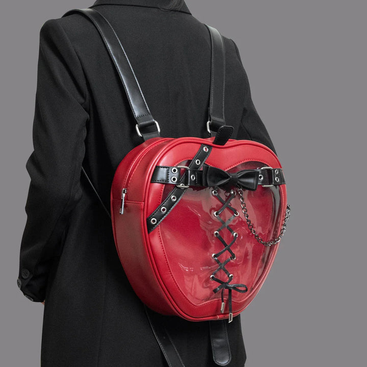 MAYA | WOMEN’S APPLE-SHAPED BACKPACK