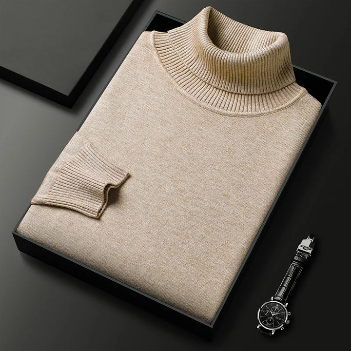 ELLIS | MEN’S CASHMERE-BLEND TURTLENECK