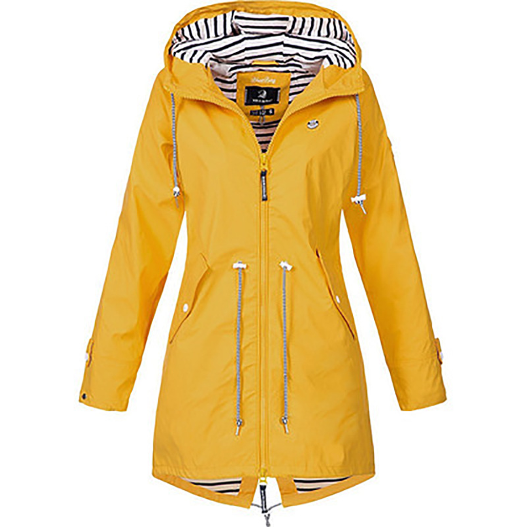 LYDIA | WOMEN’S LONG WATERPROOF RAINCOAT