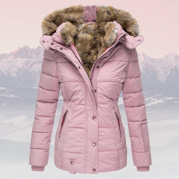 LIRA | WOMEN’S INSULATED FUR-COLLAR DOWN JACKET