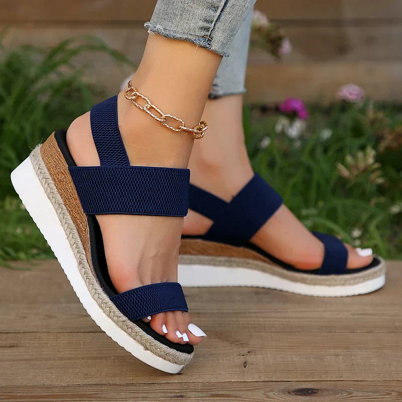 REESE | ORTHOPEDIC PLATFORM SANDALS