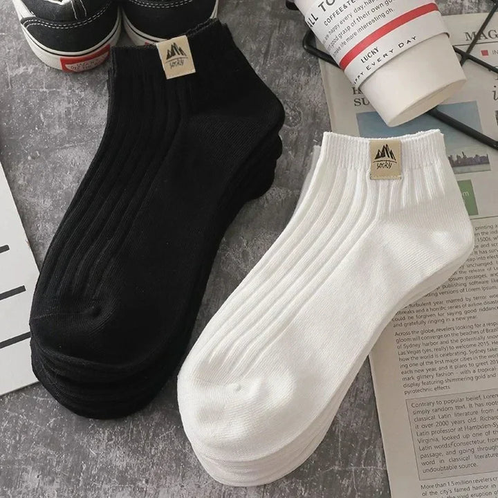 MORGAN | UNISEX LOW-CUT COTTON-BLEND SOCKS (5-PAIR SET)