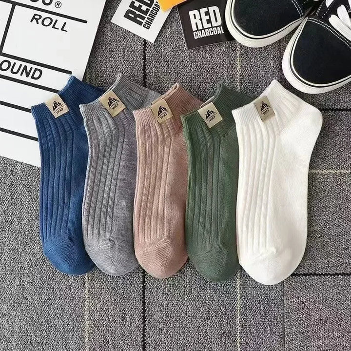 MORGAN | UNISEX LOW-CUT COTTON-BLEND SOCKS (5-PAIR SET)