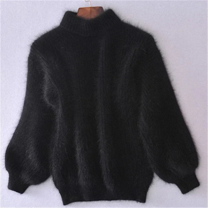 FREYA | ANGORA KNIT SWEATER