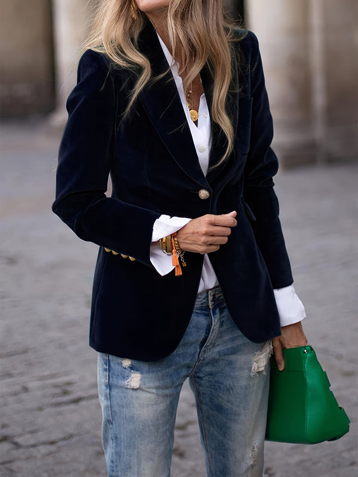 CHLOE | TIMELESS VELVET BLAZER