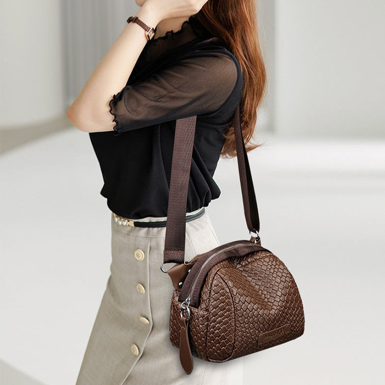 SHEENA | CHIC LIGHTWEIGHT WOVEN CROSSBODY BAG