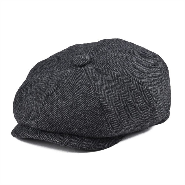 CARLO | CLASSIC WOOL-BLEND FLAT CAP