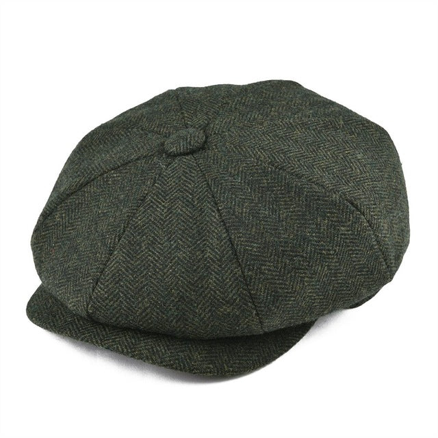CARLO | CLASSIC WOOL-BLEND FLAT CAP