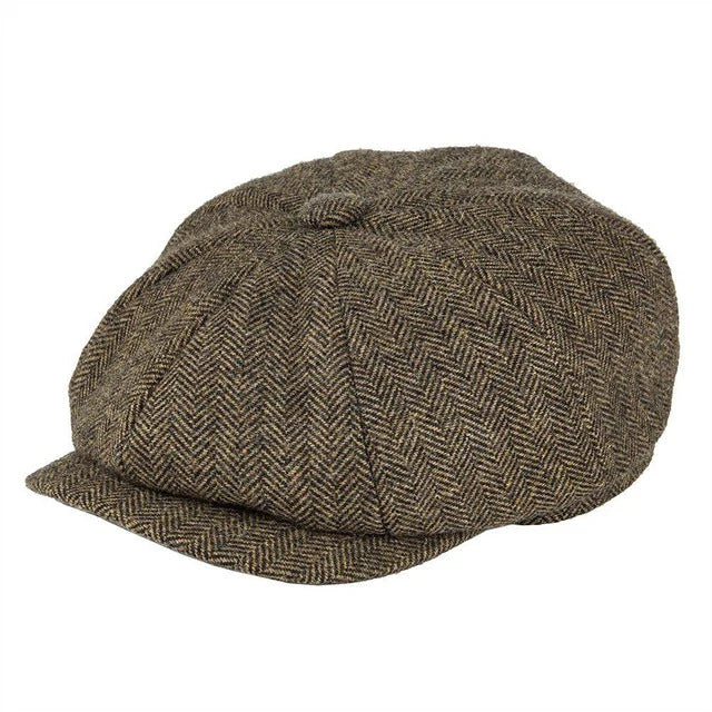 CARLO | CLASSIC WOOL-BLEND FLAT CAP