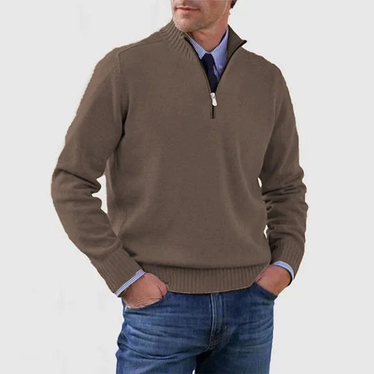 EDWARD | HALF-ZIP SWEATER